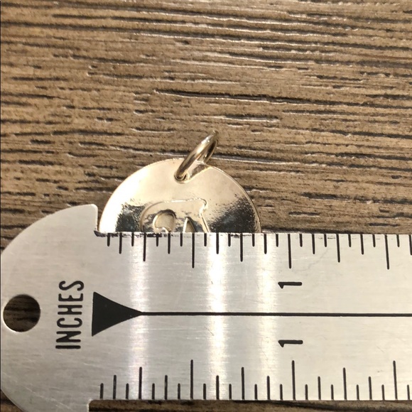 Larry Wilkes Sterling Round “A” Initial Charm NWOT - Picture 7 of 8